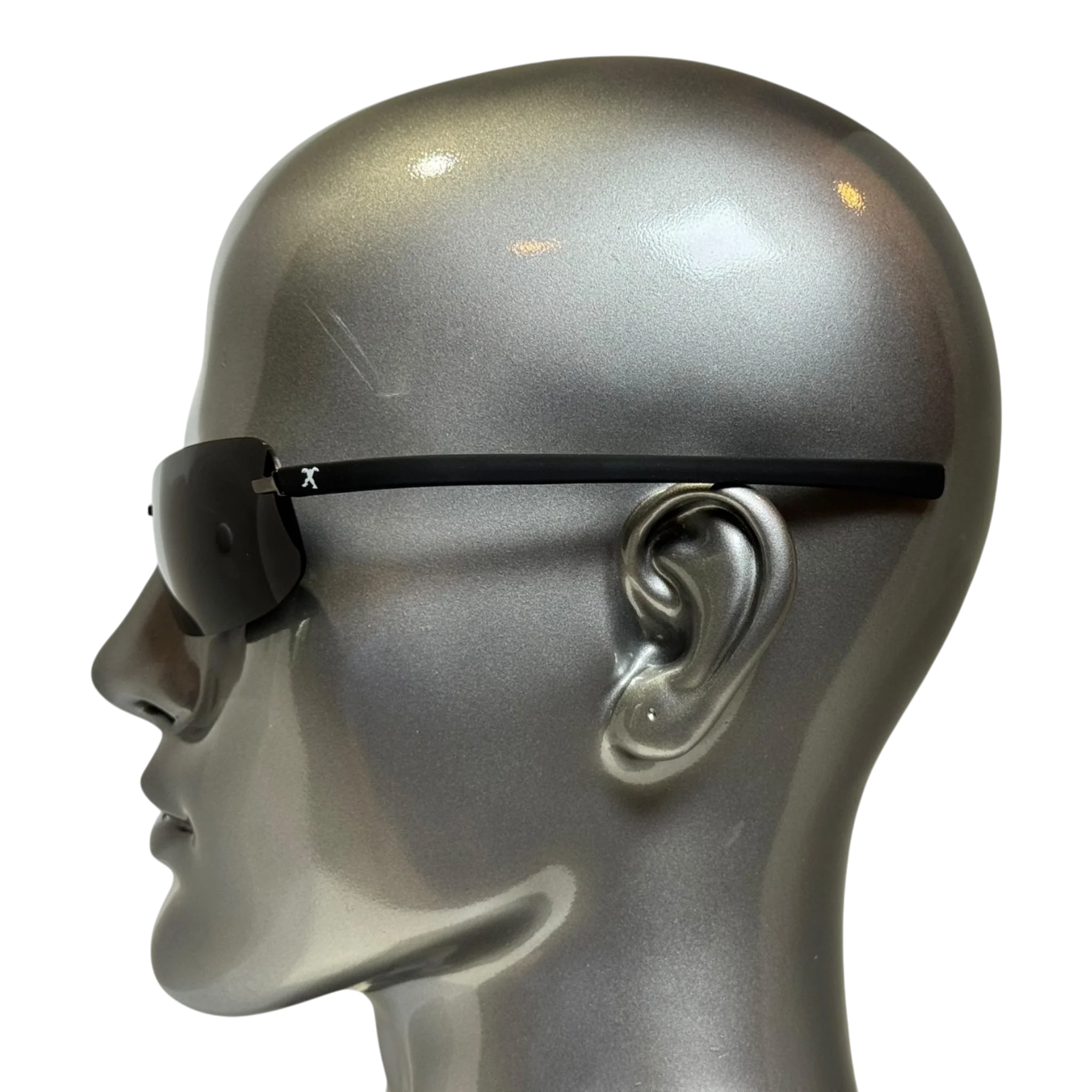 BEXST Neo Rimless Shield Wrap Sunglasses Dark Smoke Lens - Image 4